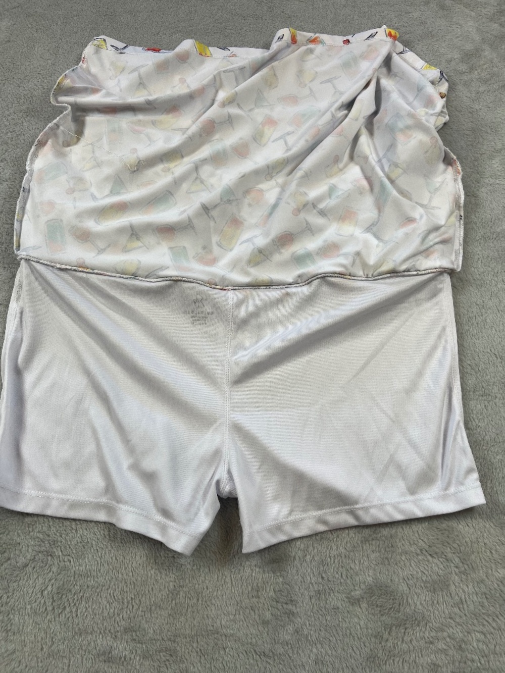 Emerald 18 Happy Hour Golf Skort Cocktail Martini Novelty Athletic Skirt sz M - Picture 10 of 10
